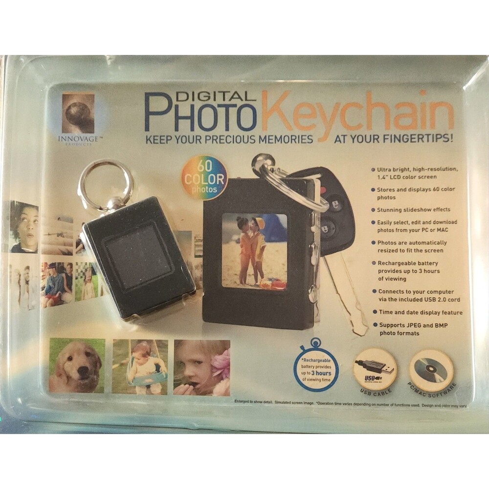 Coby DP-152 1.44" Digital Picture Keychain